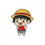 Pin Metálico: One Piece - Luffy Chibi