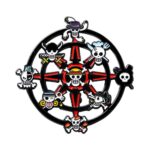Pin Metálico: One Piece - Banderas Nakamas